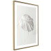 Wall Poster Bright Monstera - all-white composition with a leaf of a tropical plant 137279 additionalThumb 21