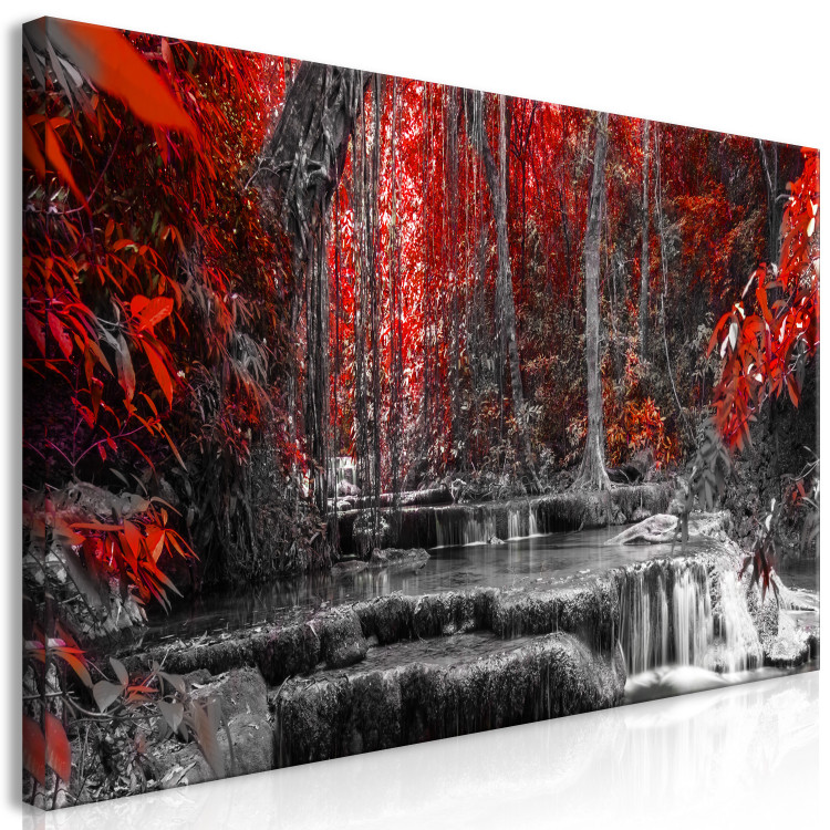 Large canvas print Infernal Waterfall II [Large Format] 137579 additionalImage 2
