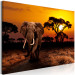 Canvas Print African Trek (1-piece) Wide - first variant - elephant 143679 additionalThumb 2