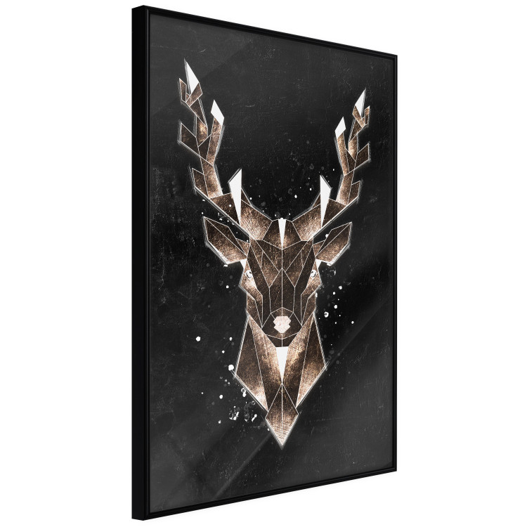 Wall Poster Deer Made of Gold [Poster] 143779 additionalImage 20