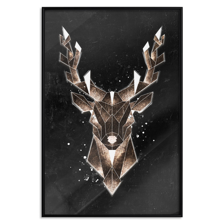 Wall Poster Deer Made of Gold [Poster] 143779 additionalImage 18