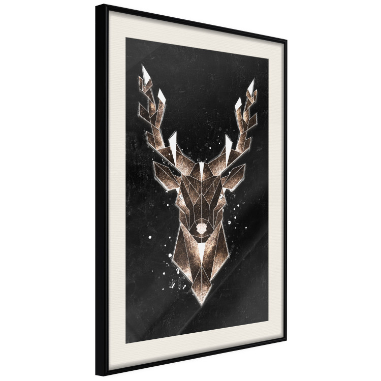 Wall Poster Deer Made of Gold [Poster] 143779 additionalImage 4