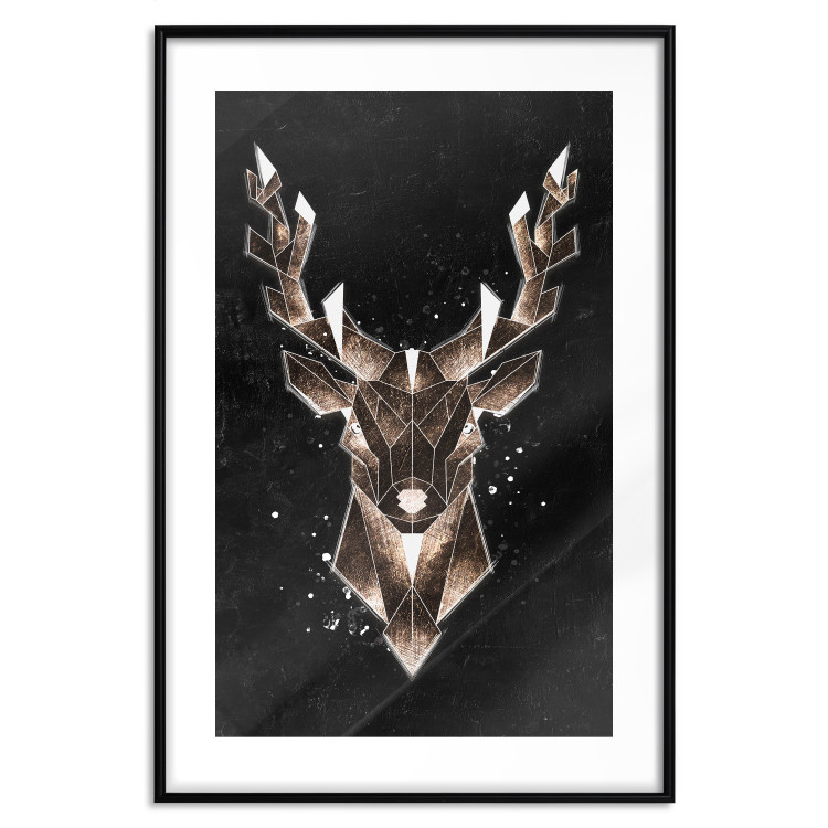 Wall Poster Deer Made of Gold [Poster] 143779 additionalImage 27