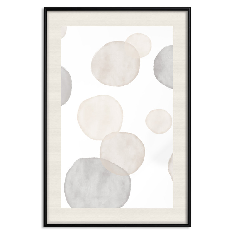 Wall Poster Watercolor Stains - Abstract Painted Composition on a Light Background 146179 additionalImage 17