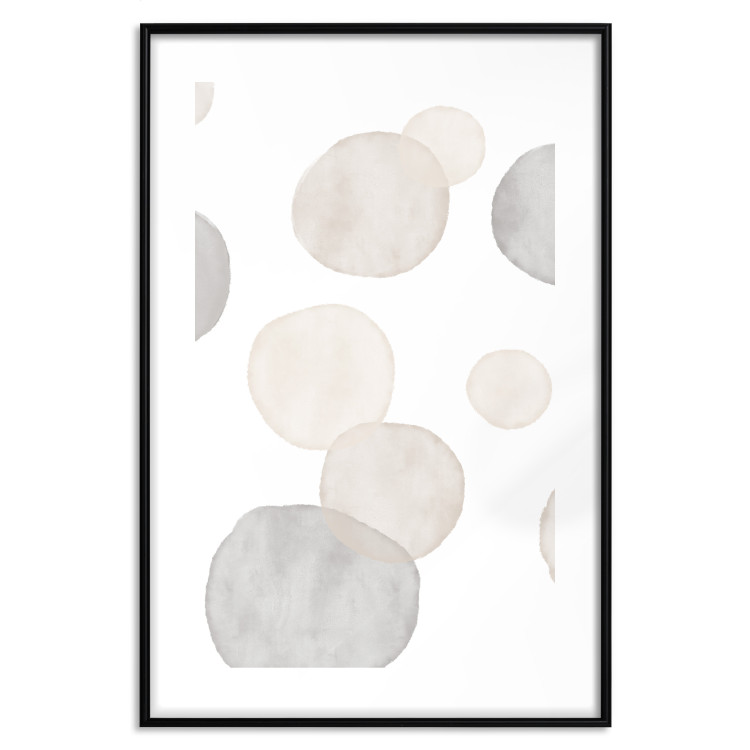 Wall Poster Watercolor Stains - Abstract Painted Composition on a Light Background 146179 additionalImage 23