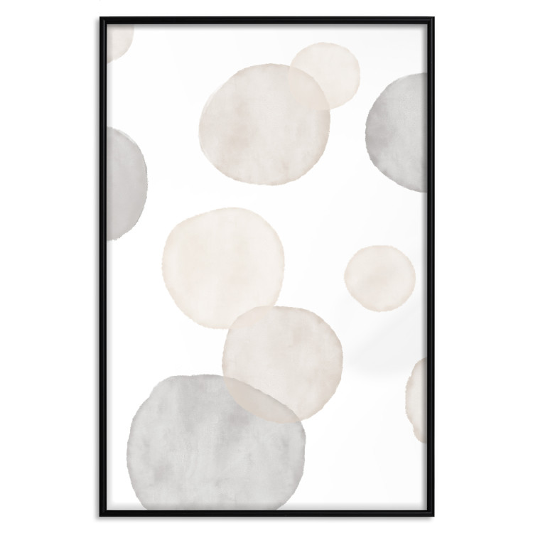 Wall Poster Watercolor Stains - Abstract Painted Composition on a Light Background 146179 additionalImage 14