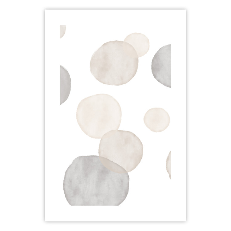 Wall Poster Watercolor Stains - Abstract Painted Composition on a Light Background 146179 additionalImage 25