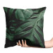 Decorative Velor Pillow Unusual leaves - a composition of exotic plants with rich detailing 147079 additionalThumb 2