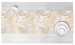 Table Runner Art Nouveau leaves - a minimalist floral pattern in gold 147179 additionalThumb 3