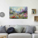 Large canvas print Flower Meadow - Monet-Style Composition Generated by AI [Large Format] 151079 additionalThumb 4