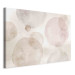 Large canvas print Levitating Beauty - A Light Composition of Beige Watercolor Circles [Large Format] 151179 additionalThumb 2