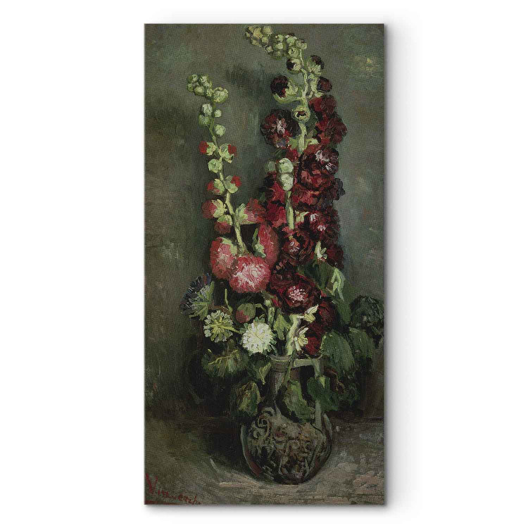Reproduction Painting Vase of Hollyhocks 153779 additionalImage 7