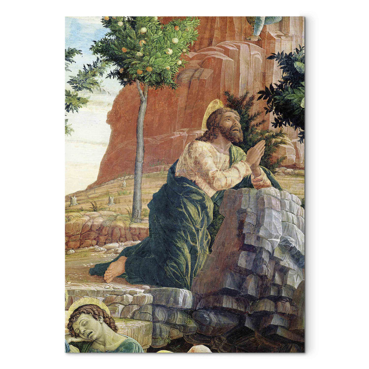 Reproduction Painting The Agony in the Garden, left hand predella panel from the Altarpiece of St. Zeno of Verona 155479
