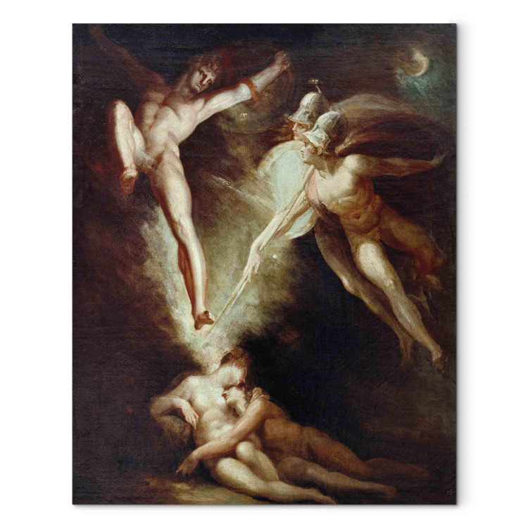 Art Reproduction Satan starting, touched by Ithuriel's spear 157079