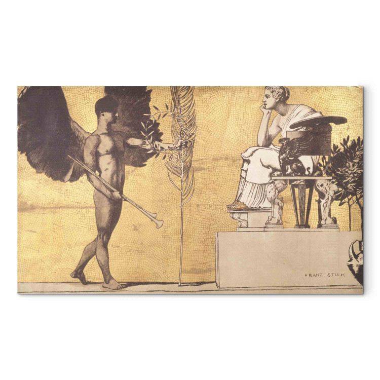 Reproduction Painting Allegorie der Malerei mit Genius des Ruhmes 157279