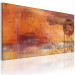Canvas Print Sun (1-piece) - abstract composition in orange tones 46779 additionalThumb 2