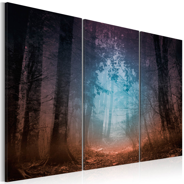 Canvas Art Print Edge of the forest - triptych 58479 additionalImage 2