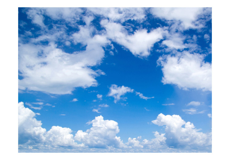 Photo Wallpaper Under the Open Sky - Landscape Depicting Blue Sky with Clouds 60279 additionalImage 1