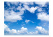Photo Wallpaper Under the Open Sky - Landscape Depicting Blue Sky with Clouds 60279 additionalThumb 1