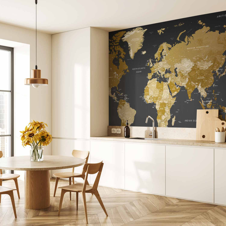 Wall Mural World Map: Modern Geography 94379 additionalImage 7