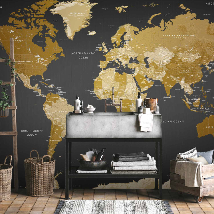 Wall Mural World Map: Modern Geography 94379 additionalImage 8