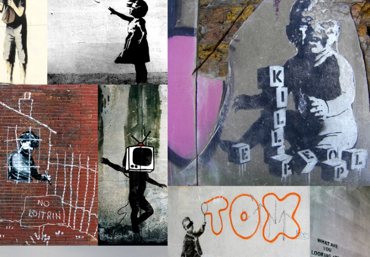 Canvas Art of Collage: Banksy II 94879 additionalImage 4