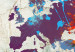 Canvas World Map: Urban Style 97479 additionalThumb 5
