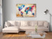 Canvas World Map: Urban Style 97479 additionalThumb 3