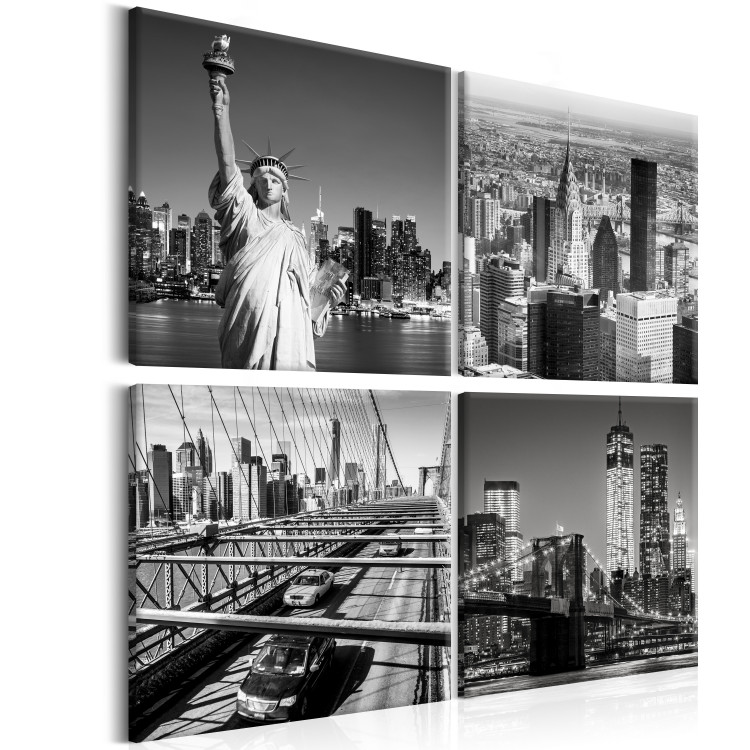 Canvas Print Faces of New York 97979 additionalImage 2