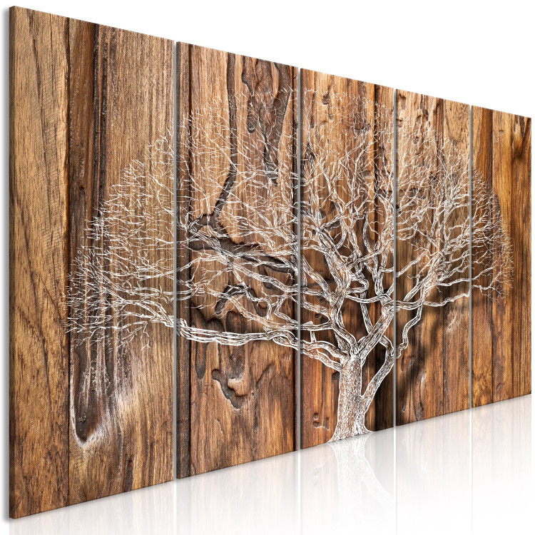 Canvas Print Tree Chronicle (5 Parts) Narrow 108289 additionalImage 2