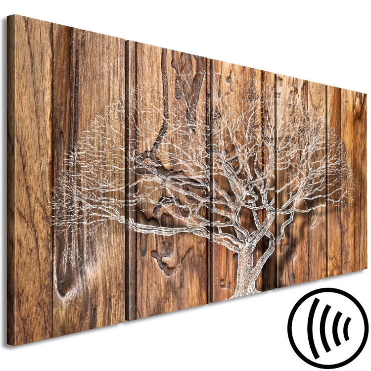 Canvas Print Tree Chronicle (5 Parts) Narrow 108289 additionalImage 6