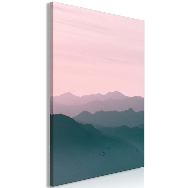 Canvas Art Print Mountain At Sunrise (1 Part) Vertical 116689 additionalImage 2