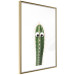 Poster Living Cactus - funny green prickly plant with eyes on a white background 116889 additionalThumb 6