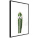 Poster Living Cactus - funny green prickly plant with eyes on a white background 116889 additionalThumb 11