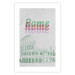 Poster Rome in Watercolors - historic architecture of Italy and English texts 118689 additionalThumb 19