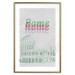 Poster Rome in Watercolors - historic architecture of Italy and English texts 118689 additionalThumb 16