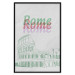 Poster Rome in Watercolors - historic architecture of Italy and English texts 118689 additionalThumb 24