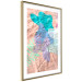 Poster Pastel Shapes - abstract patterns on crumpled paper 122289 additionalThumb 6