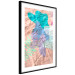 Poster Pastel Shapes - abstract patterns on crumpled paper 122289 additionalThumb 11