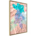 Poster Pastel Shapes - abstract patterns on crumpled paper 122289 additionalThumb 12