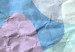 Poster Pastel Shapes - abstract patterns on crumpled paper 122289 additionalThumb 9