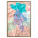 Poster Pastel Shapes - abstract patterns on crumpled paper 122289 additionalThumb 16