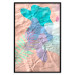 Poster Pastel Shapes - abstract patterns on crumpled paper 122289 additionalThumb 18