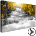 Canvas Print Cascade of Thoughts (1 Part) Wide Yellow 123189 additionalThumb 6