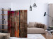 Room Divider Stained Wood (3-piece) - wooden texture in colorful spots 124289 additionalThumb 4