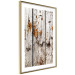 Wall Poster Timeless Tale - texture of wooden planks with brown dust 124489 additionalThumb 6