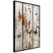 Wall Poster Timeless Tale - texture of wooden planks with brown dust 124489 additionalThumb 10