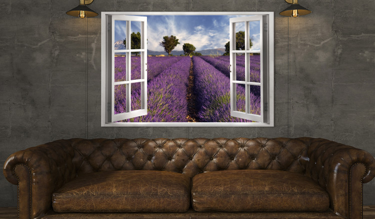 Large canvas print Lavender Field [Large Format] 125589 additionalImage 5