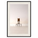 Wall Poster September Dawn - lifeguard tower on the beach in the light of bright sky 129489 additionalThumb 19