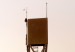 Wall Poster September Dawn - lifeguard tower on the beach in the light of bright sky 129489 additionalThumb 12